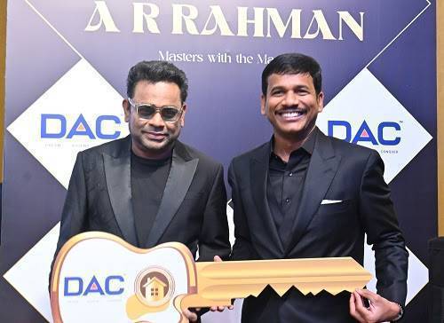 DAC Developers Signs A.R. Rahman as Brand Ambassador at Chennai Project Launch