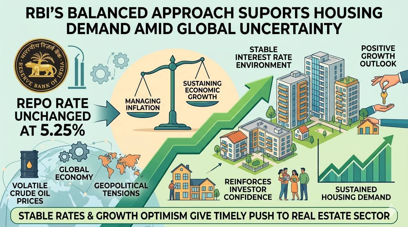 RBI’s Balanced Approach Will Support Housing Demand Amid Global Uncertainty